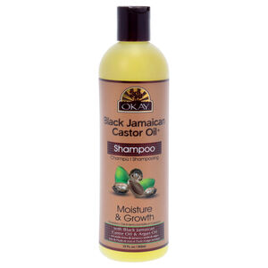 Black Jamaican Castor Oil Shampoo by Okay for Unisex - 12 oz Shampoo
